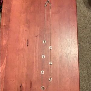 Kate Spade logo necklace